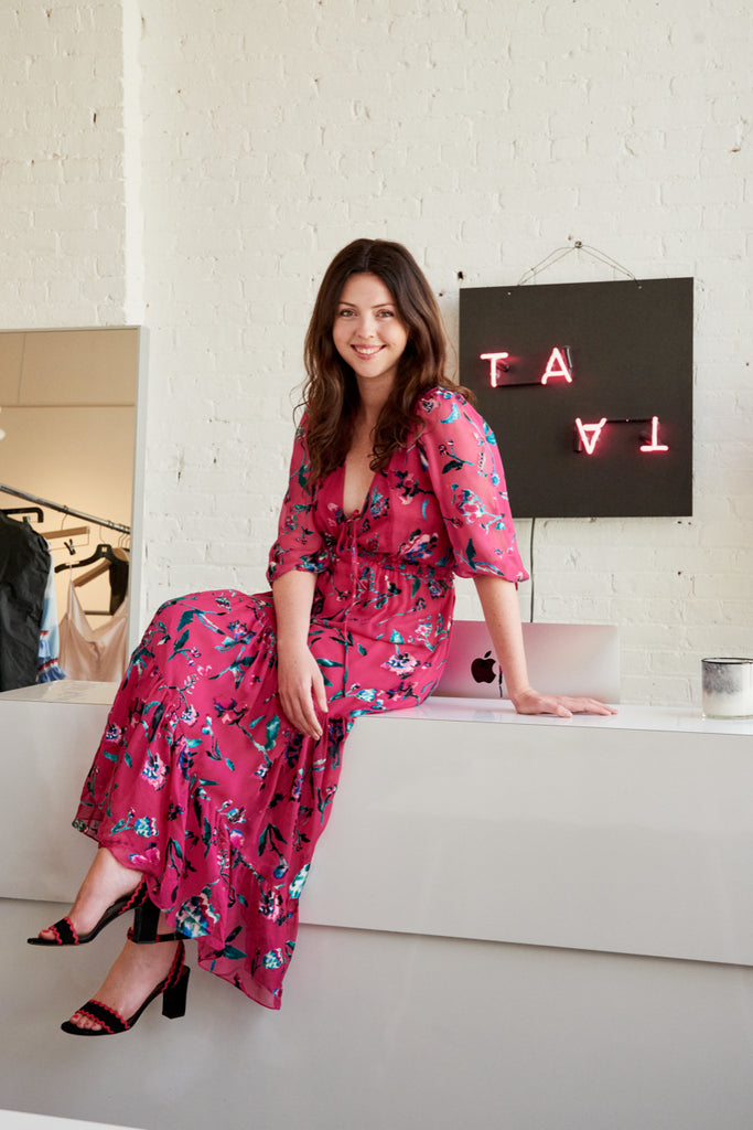 Tanya taylor online red dress