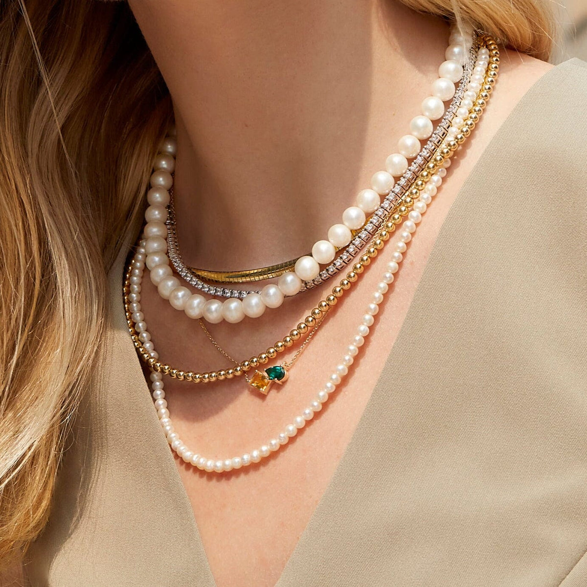 Classic Pearl Necklace