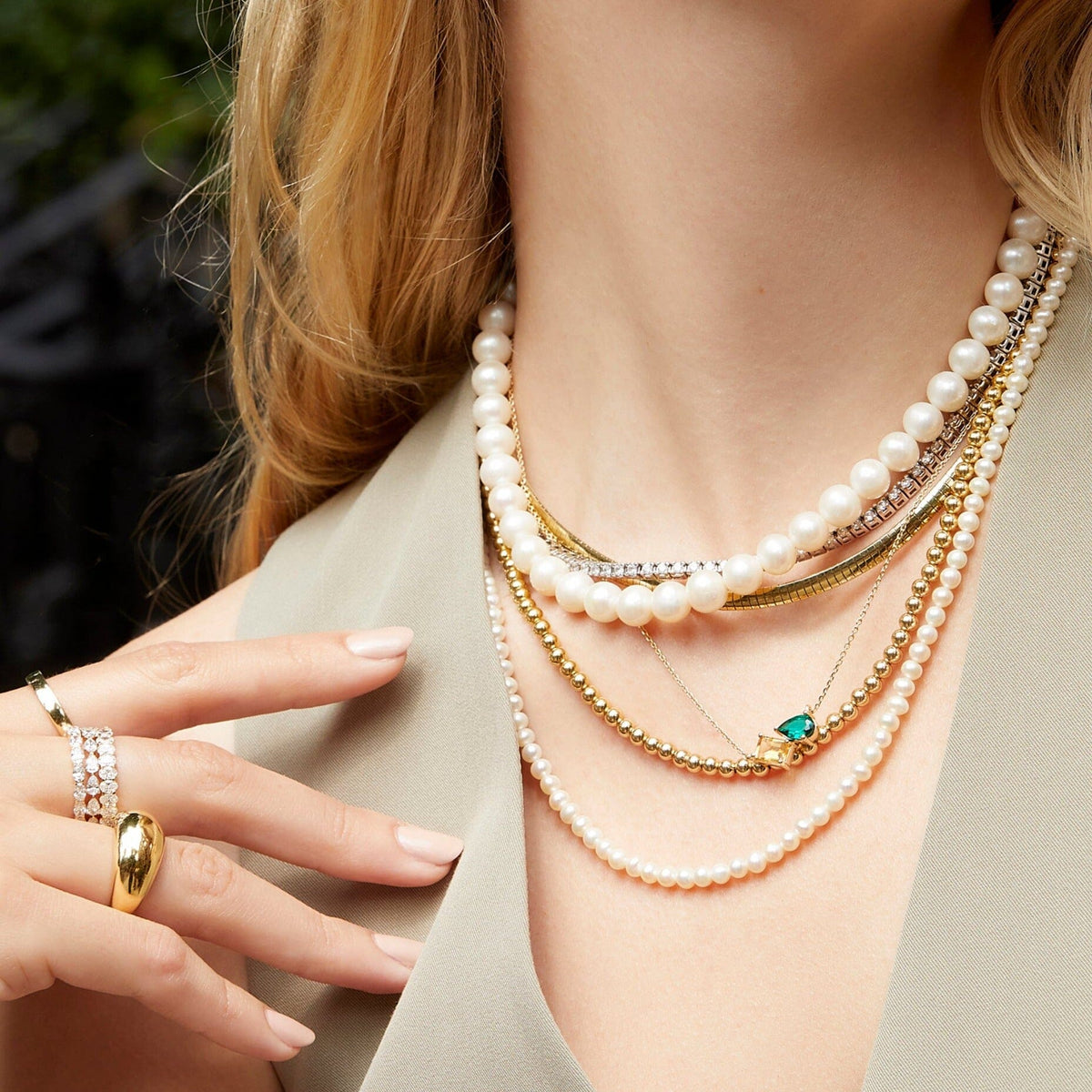 Classic Pearl Necklace