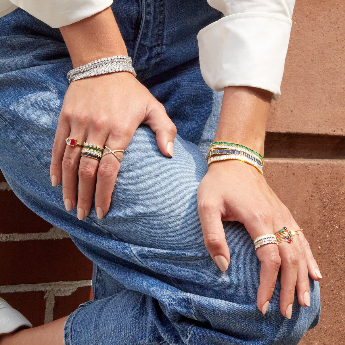 Diamond X Ring