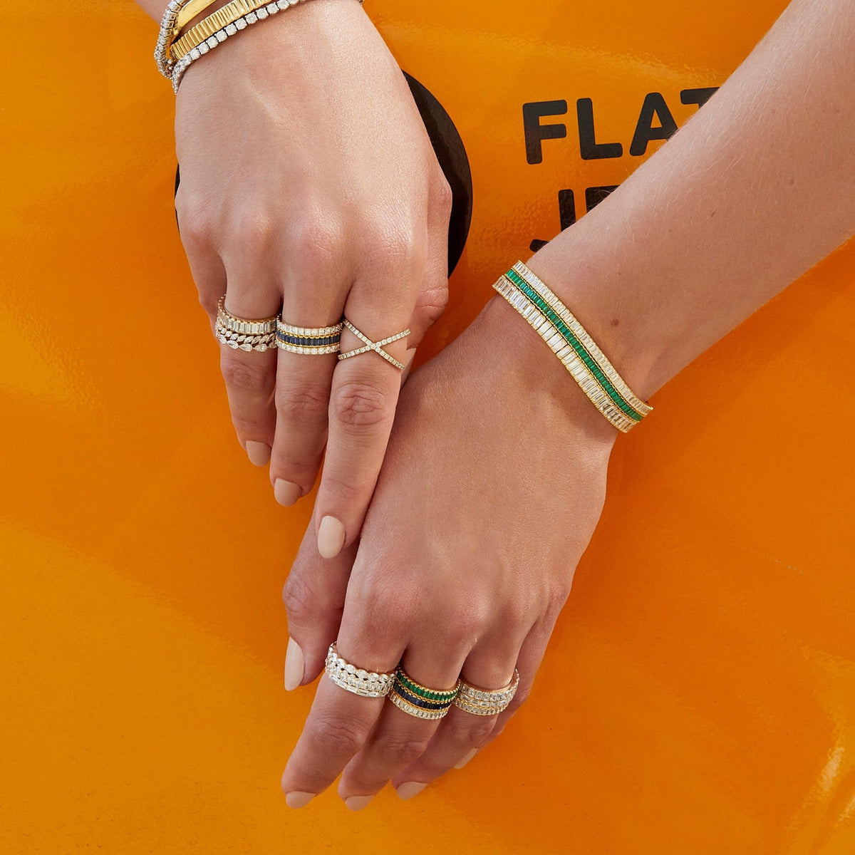 Diamond X Ring