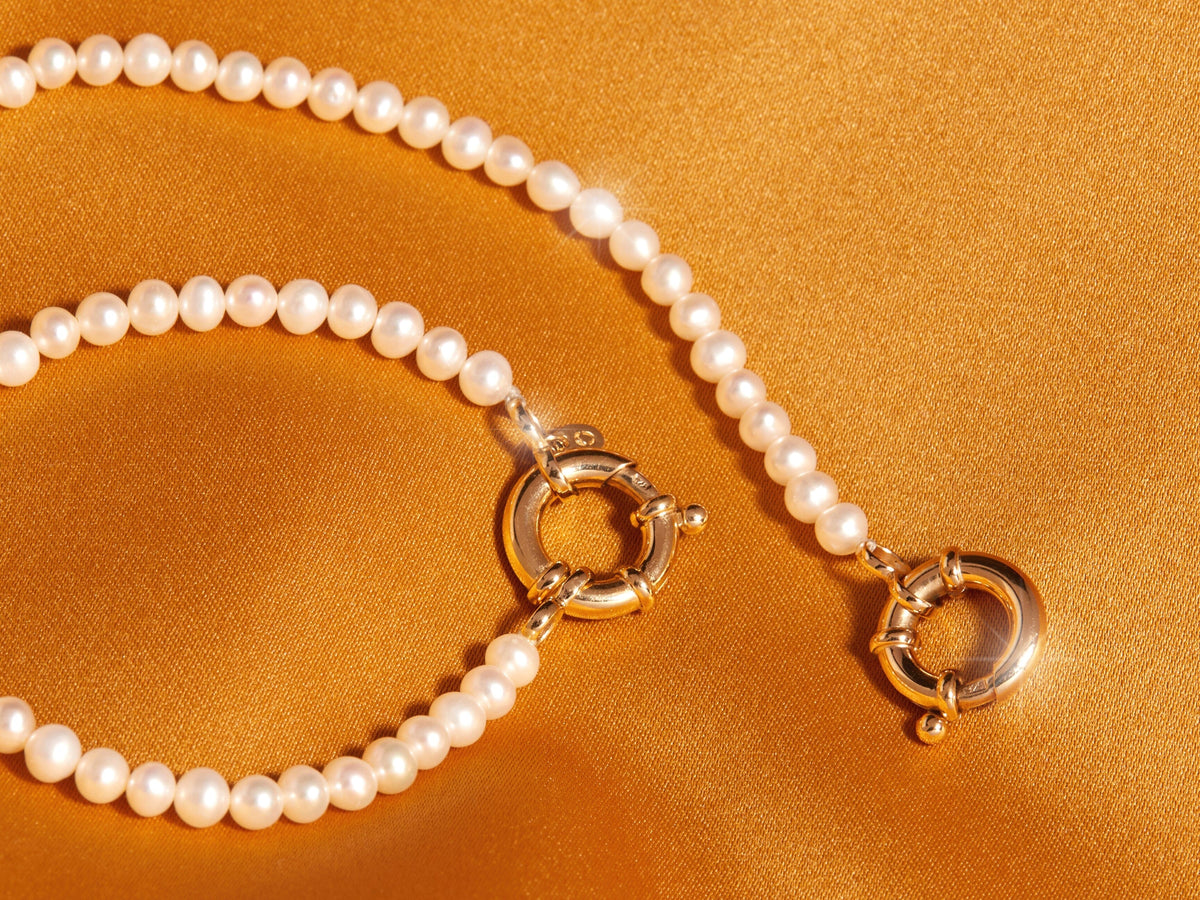 Pearl Aura Beaded Necklace