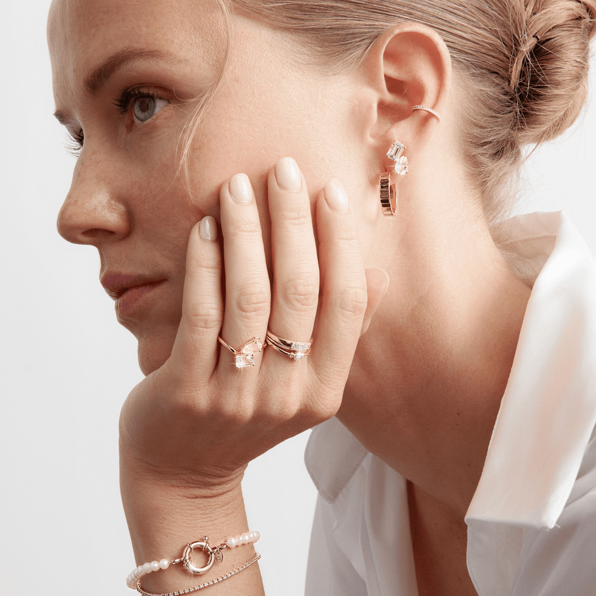 Toi et Moi Gemstone Heirloom Ring