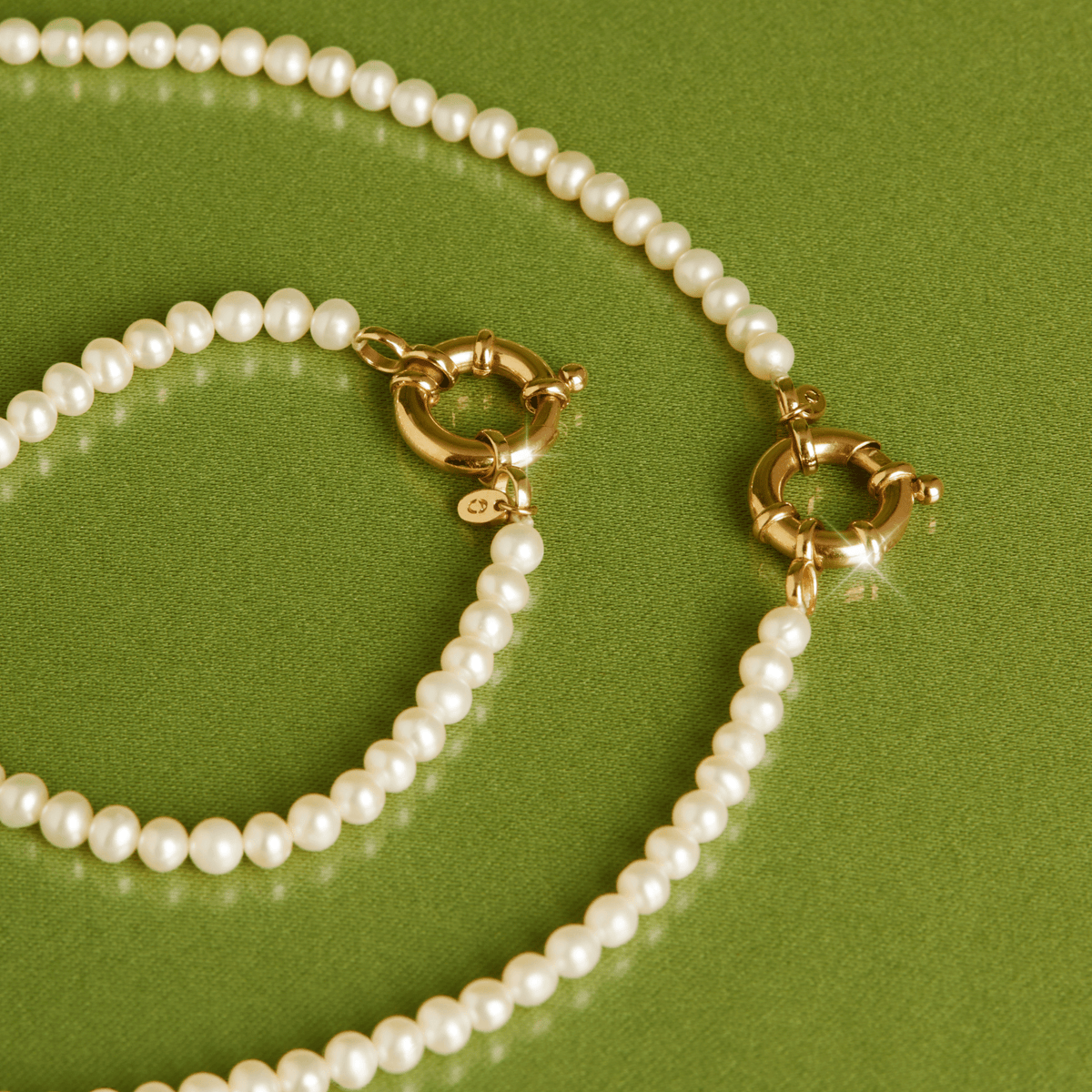 Pearl Aura Beaded Necklace