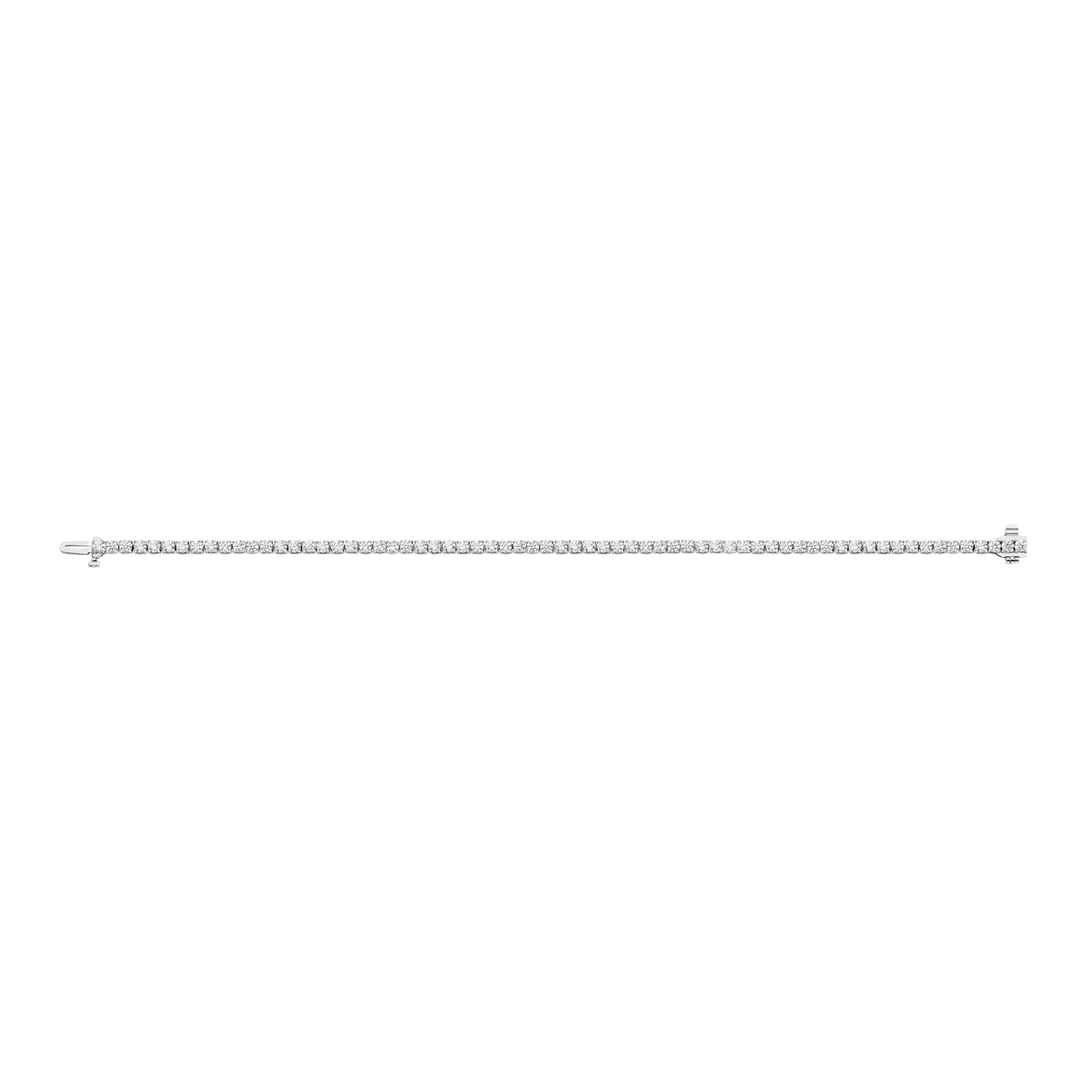 Classic Diamond Tennis Bracelet 14K 18K White Gold 6in 6.5in 7in 7.5in 4ct (XXL)