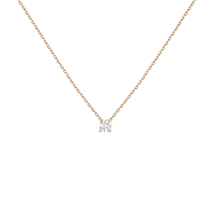 Lab Grown Diamond Solitaire Necklace