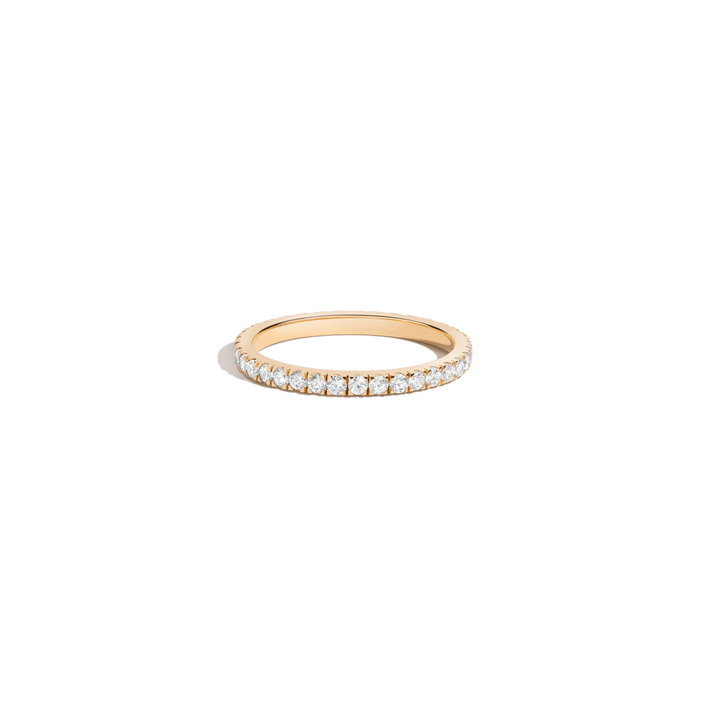 Pavé Lab Grown Diamond Eternity Ring