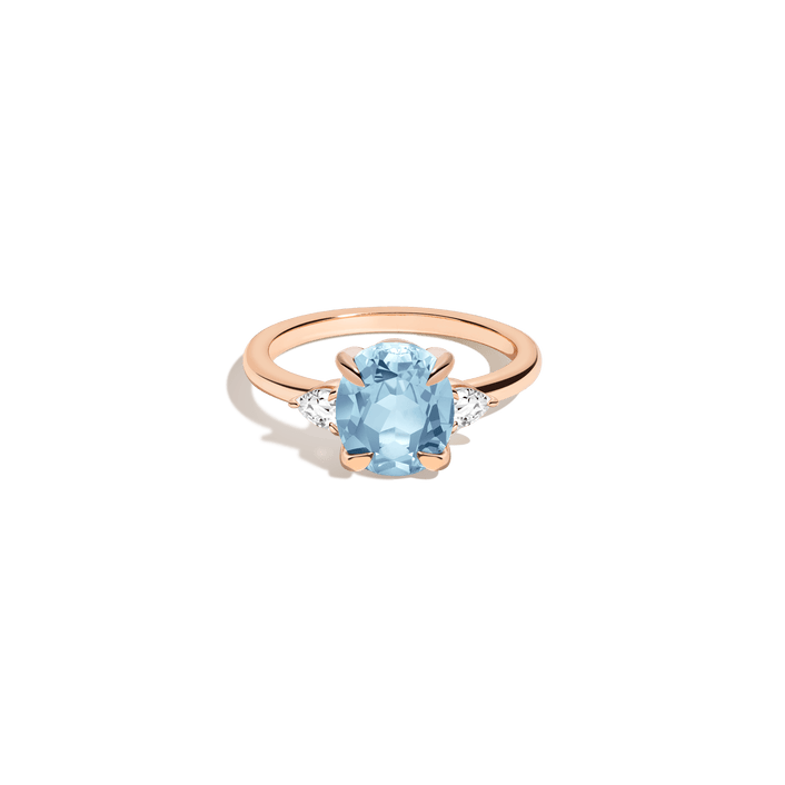 Oval Gemstone Cocktail Ring