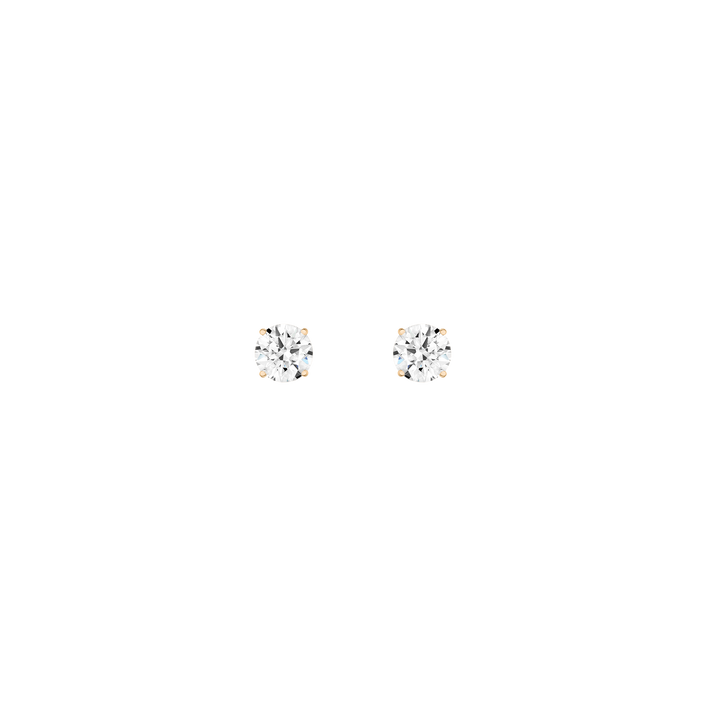 Luxury Round Lab Grown Diamond Studs