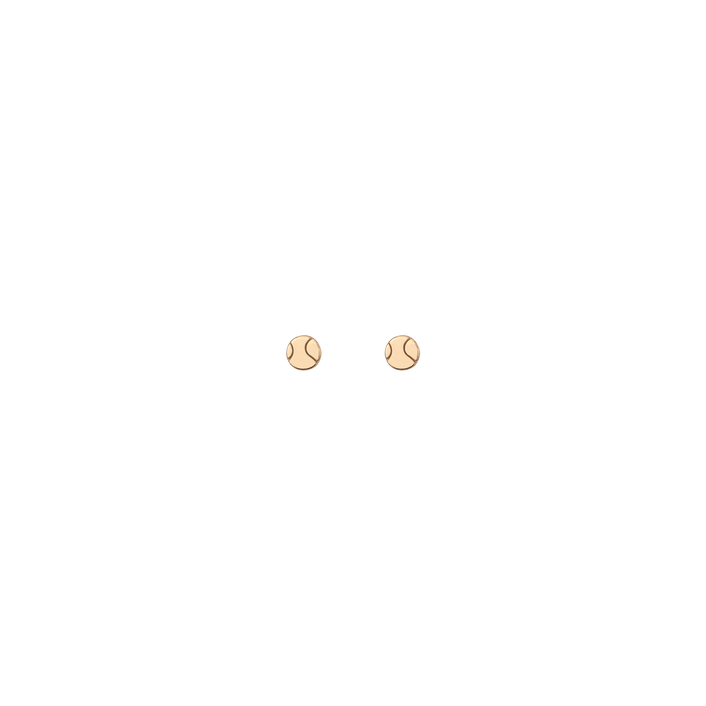 Aurate x Wilson: Tennis Ball Stud Earrings