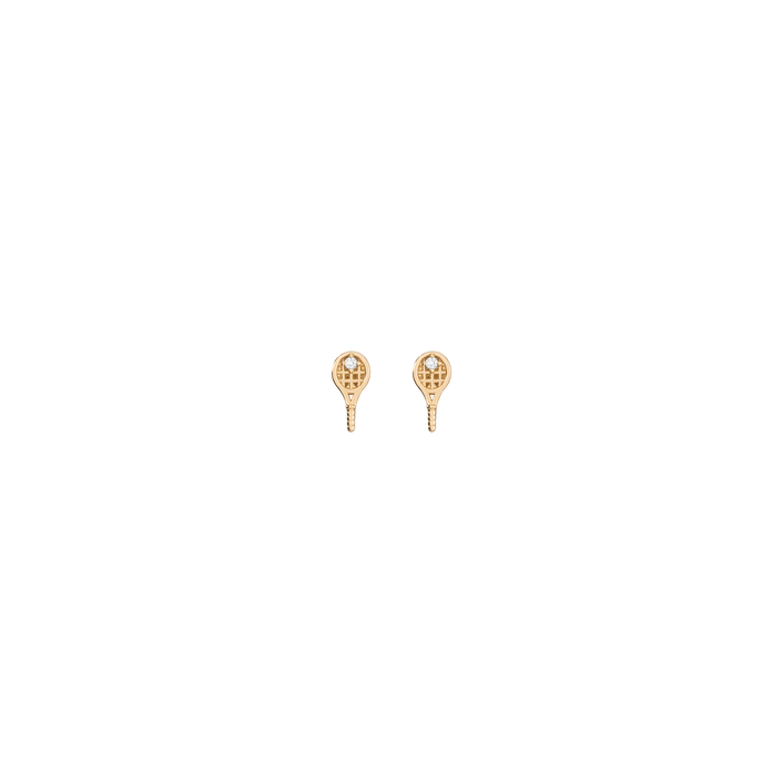 Aurate x Wilson: Tennis Racket Earrings