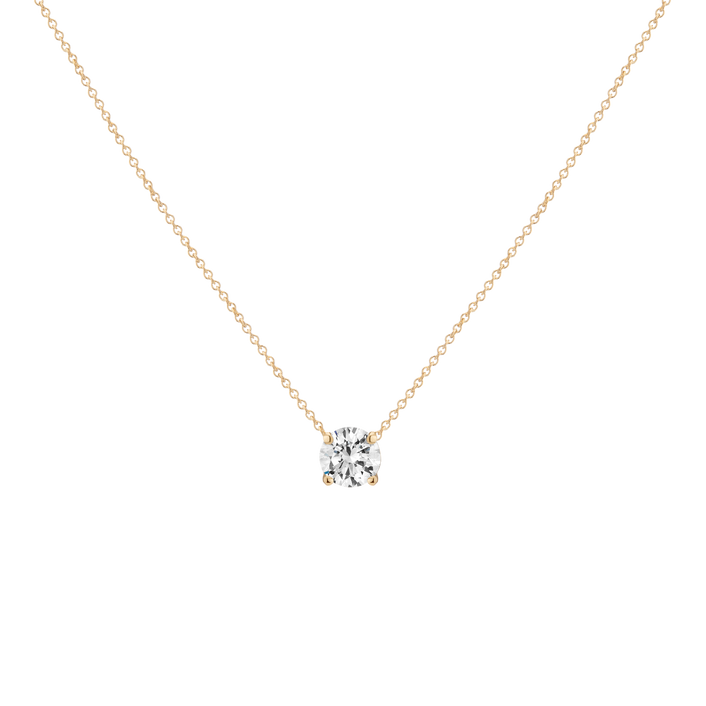 0.75ct Round Lab Grown Diamond Necklace