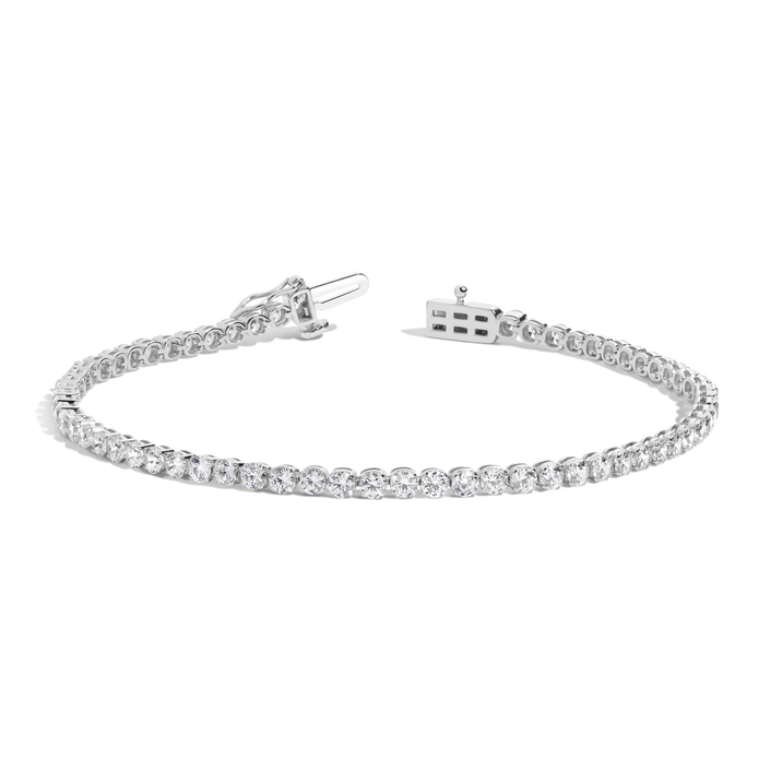 4ct Lightweight Lab Grown Diamond Tennis Bracelet