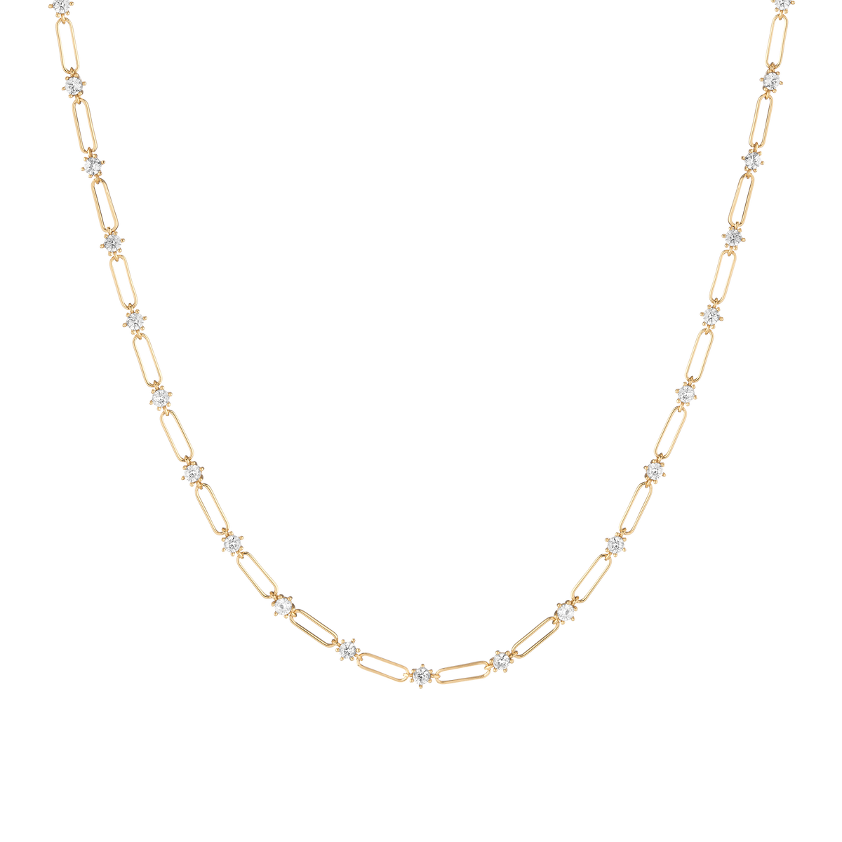 Aurate x Frye: Spur Necklace Yellow Vermeil First