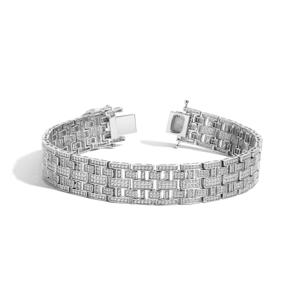 Lab Grown Diamond Watch Bracelet display picture 3