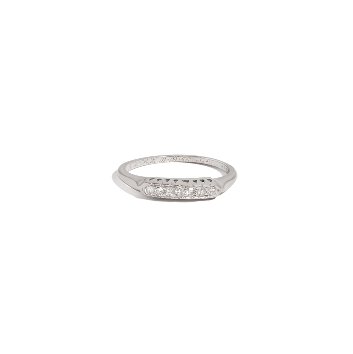 Vintage Seven Stone Diamond Ring