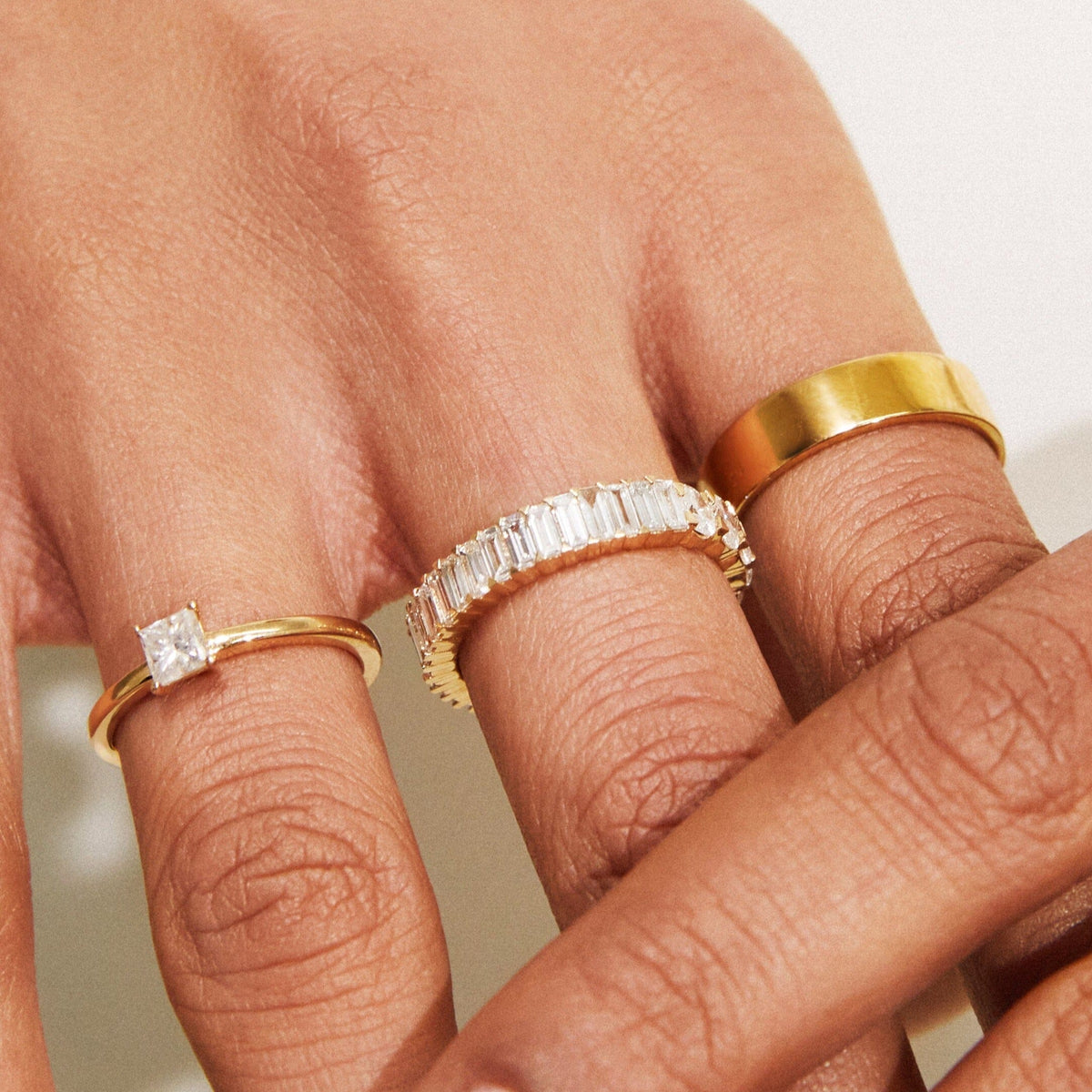 Two-in-One Lab Grown Diamond Eternity Ring