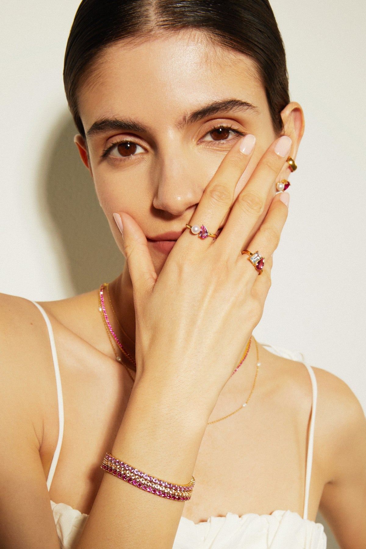 Pearl Toi et Moi Ring