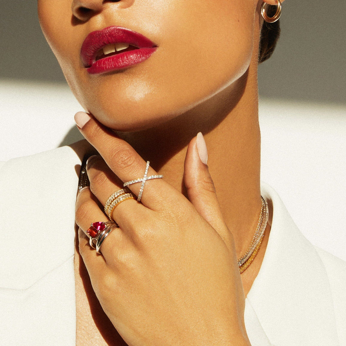Toi et Moi Gemstone Classic Ring