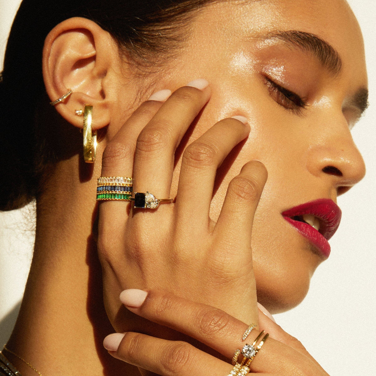 Toi et Moi Gemstone Classic Ring