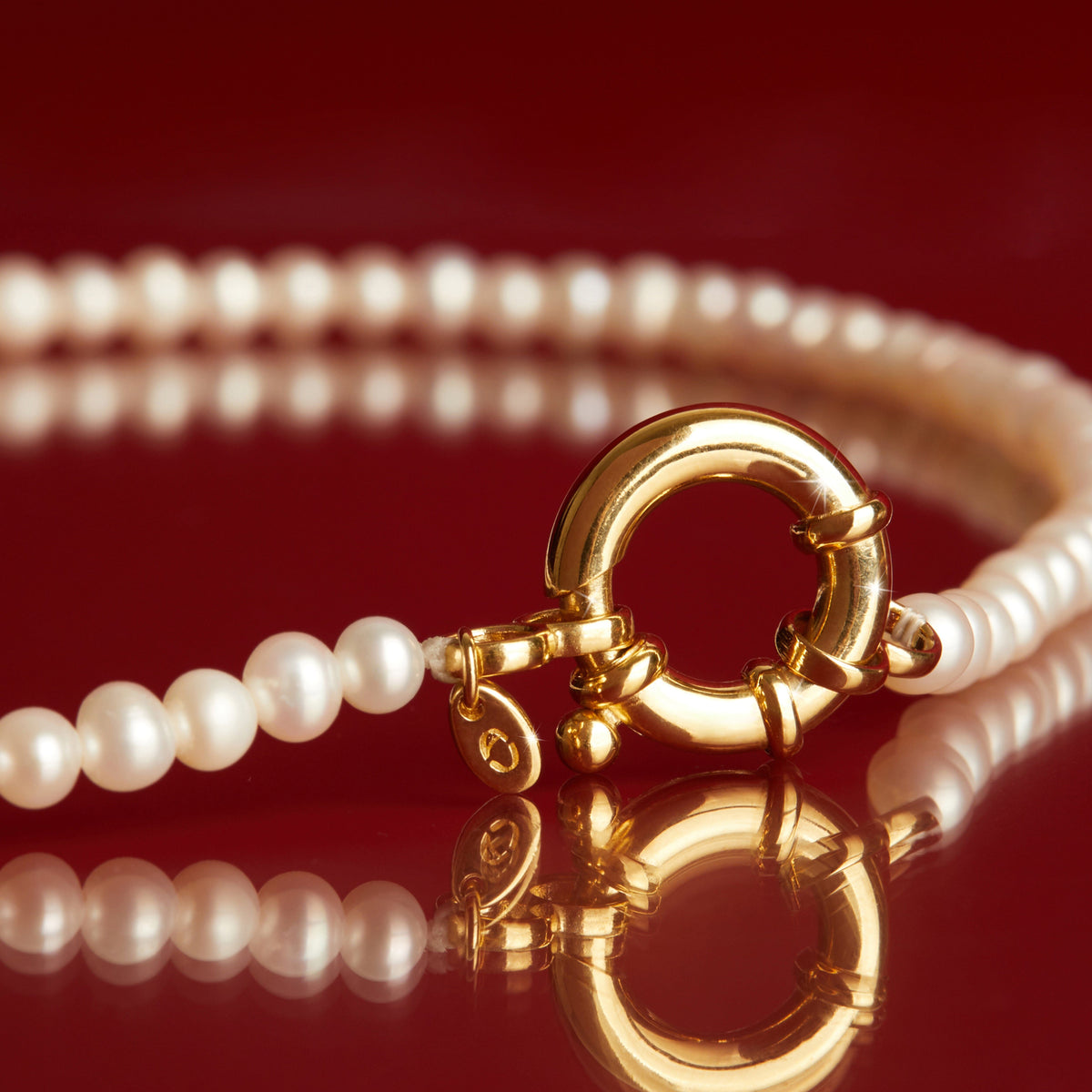 Pearl Aura Beaded Necklace