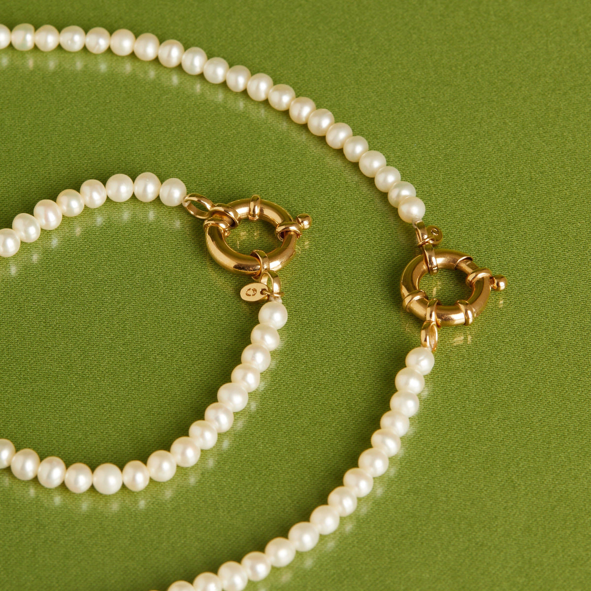 Pearl Aura Beaded Necklace