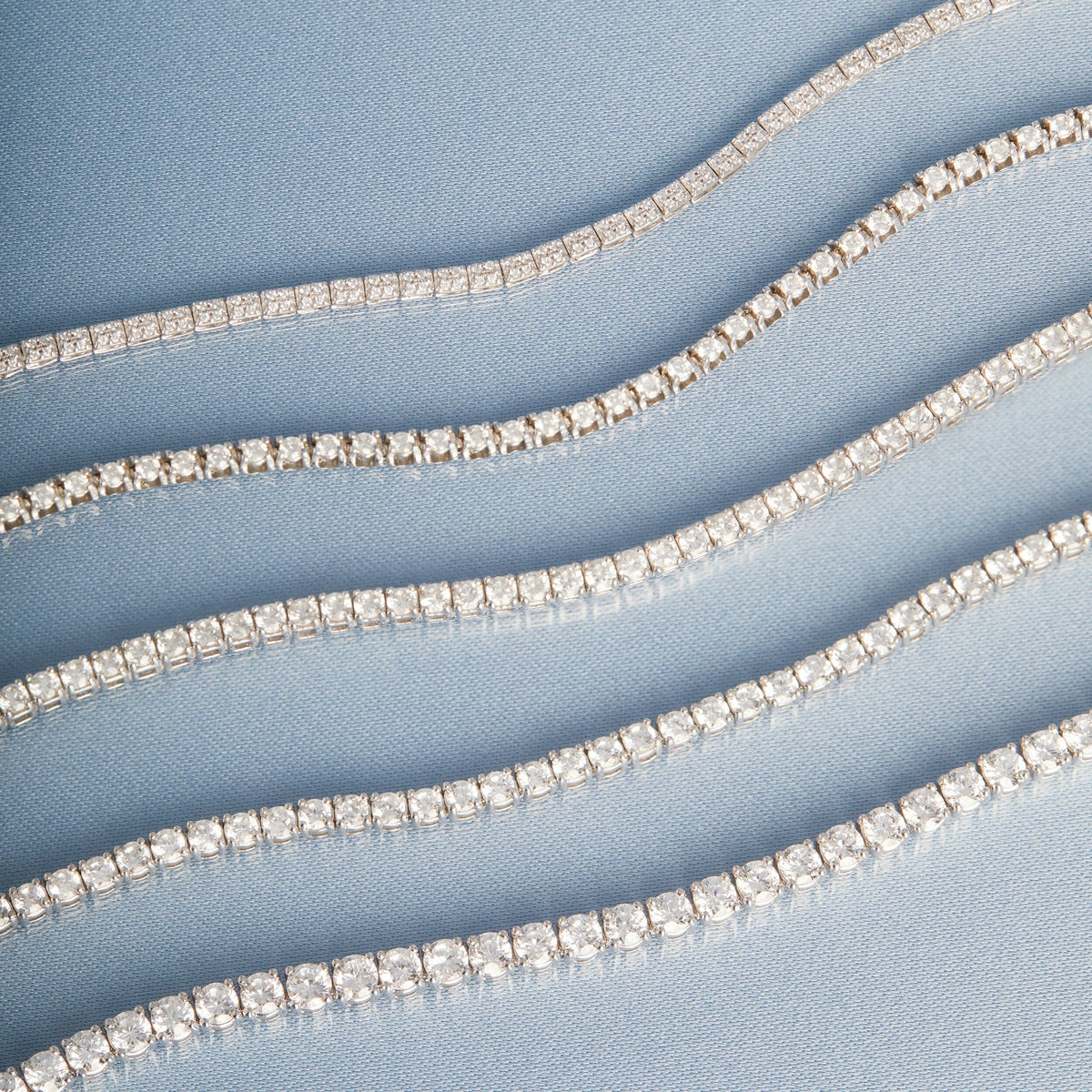 Classic Lab Grown Diamond Tennis Bracelet
