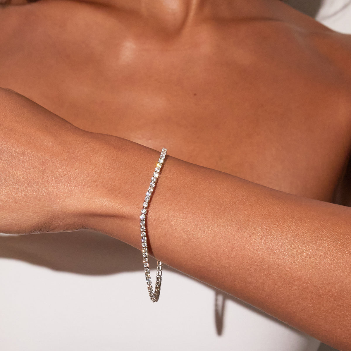 Classic Lab Grown Diamond Tennis Bracelet