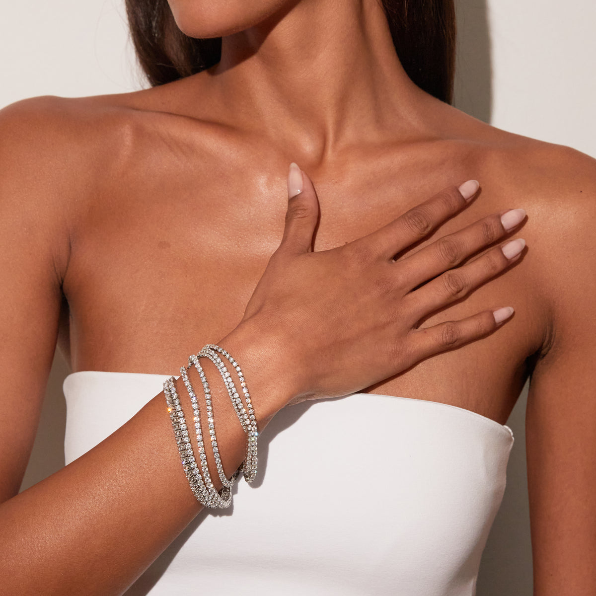 Classic Lab Grown Diamond Tennis Bracelet