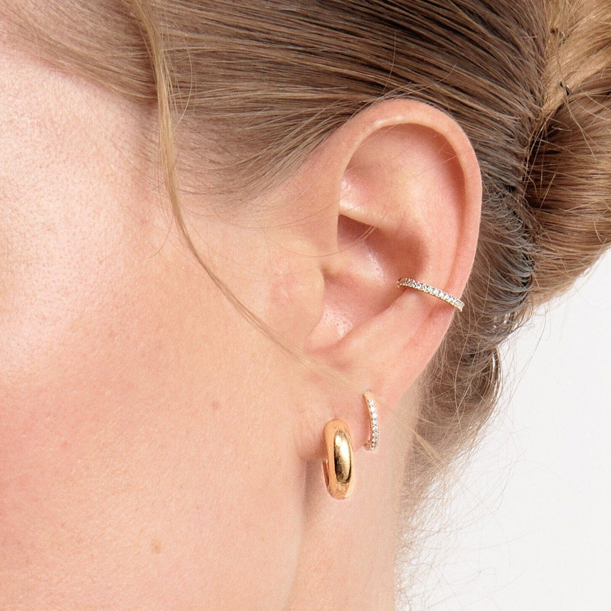 Mini Ear Cuff with Diamonds