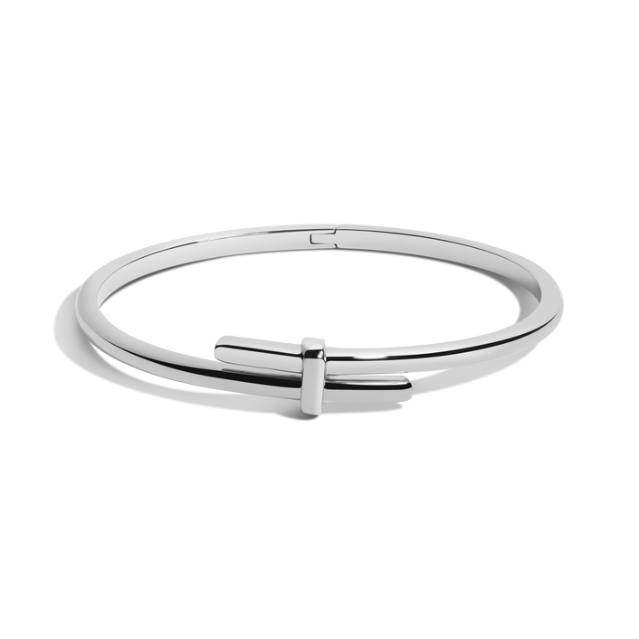 Crossover Hinged Bracelet