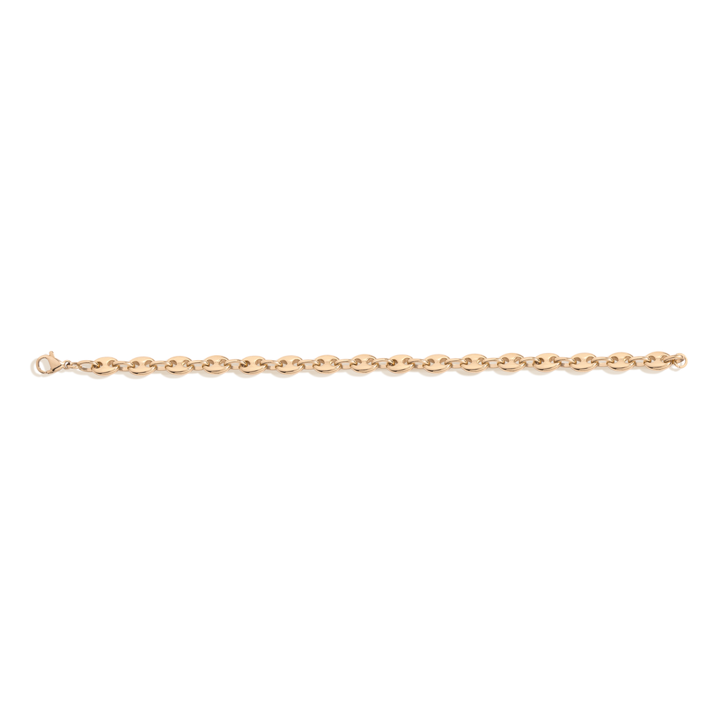 Puffed Mariner Chain Bracelet