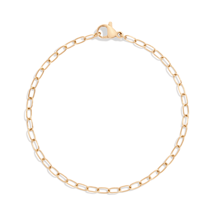 Unbreakable Mini Paperclip Chain Bracelet