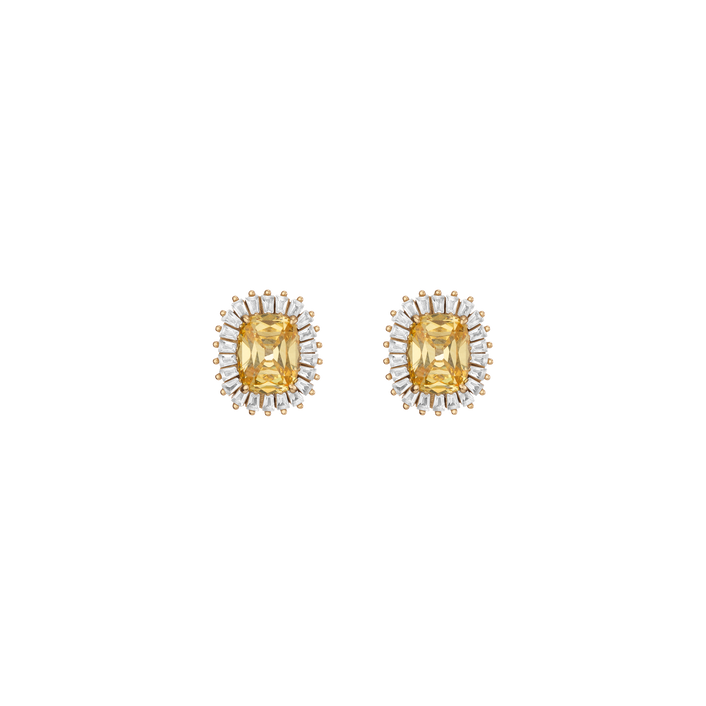 Lab Grown Yellow Canary Alexandra Earrings