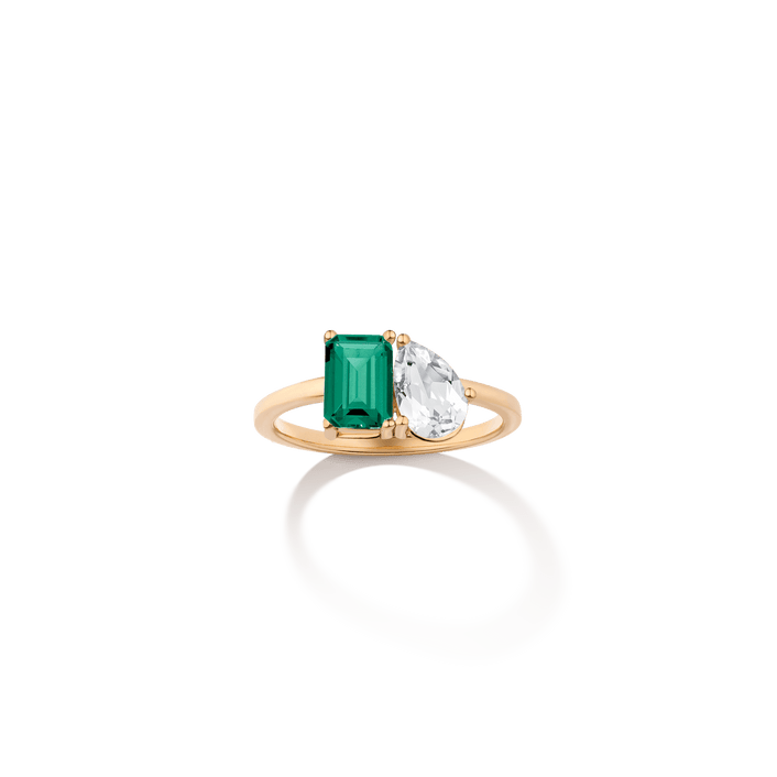 Ready-to-Ship Toi et Moi Gemstone Classic Ring