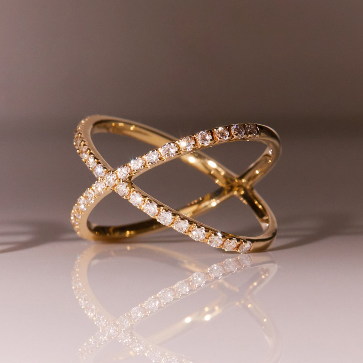 Diamond X Ring