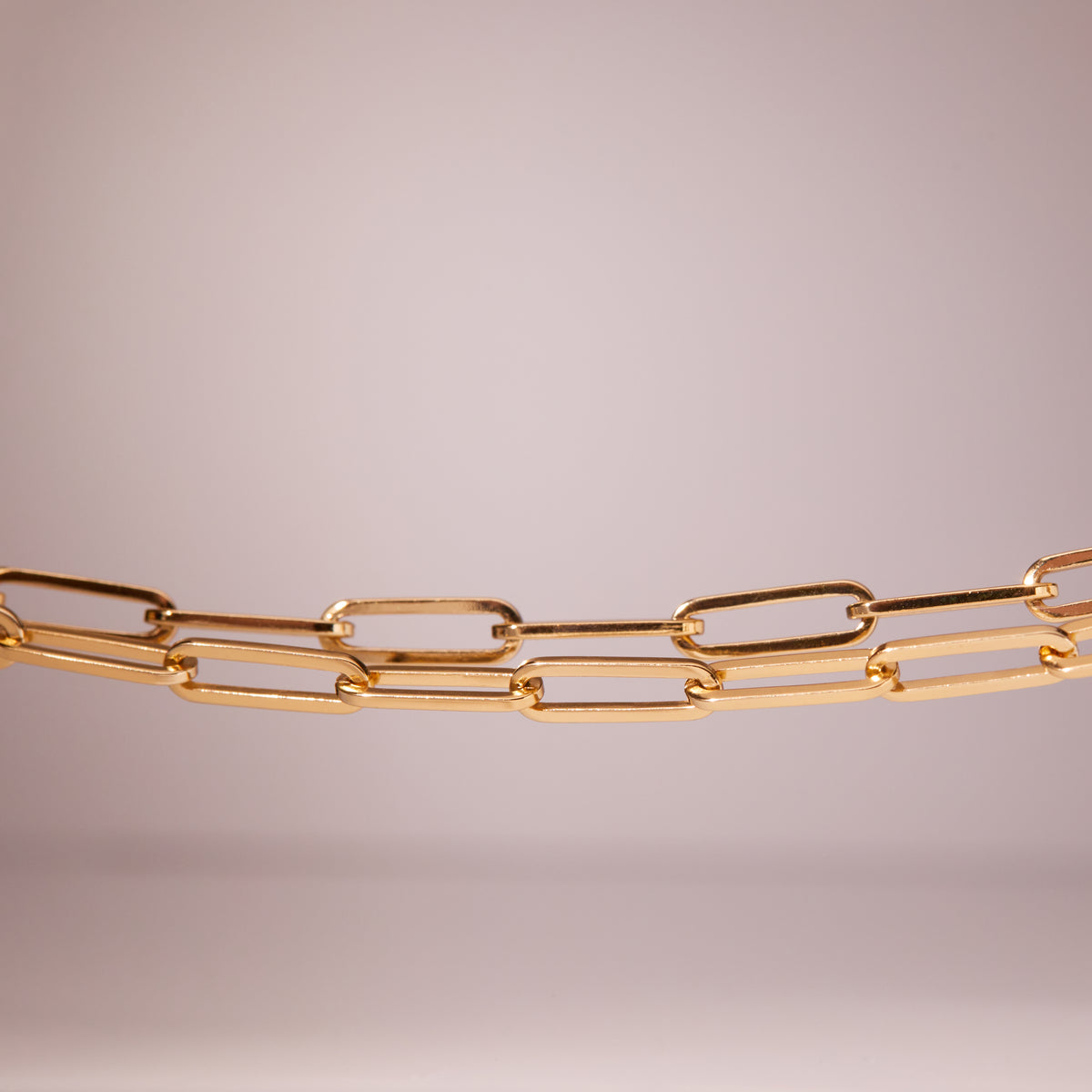 Large Paperclip Chain Necklace