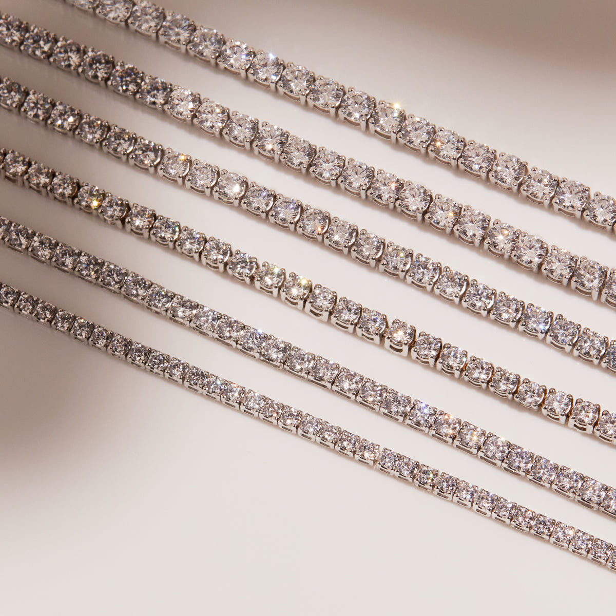 Classic Lab Grown Diamond Tennis Bracelet