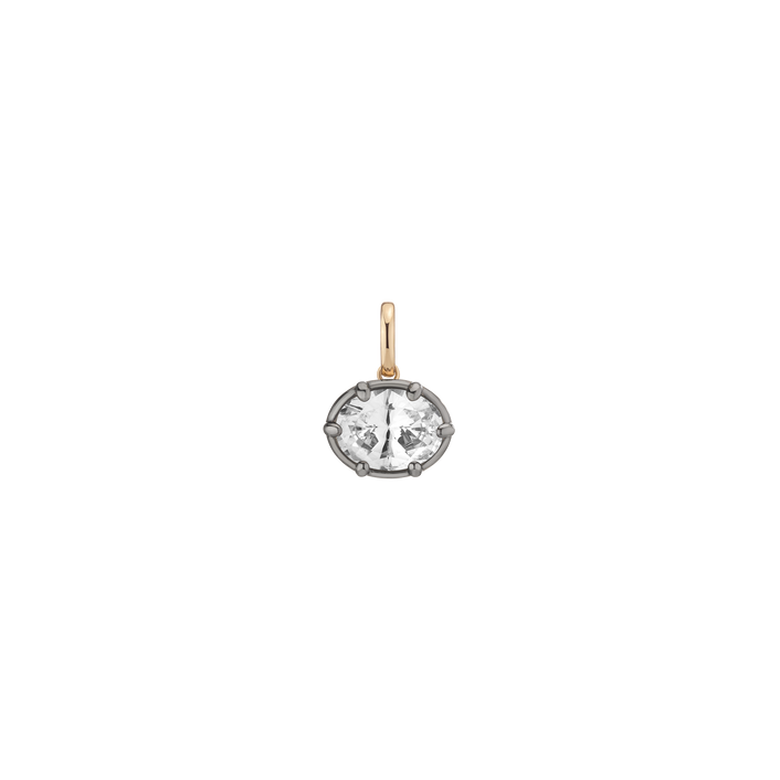 Aurate x Molly Dickson: Oval Georgian Pendant