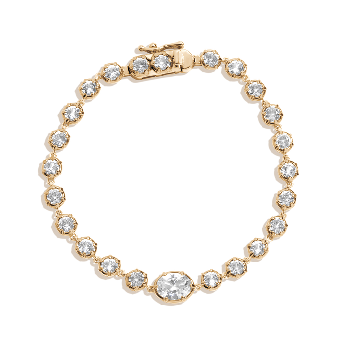 Aurate x Molly Dickson: Georgian Tennis Bracelet