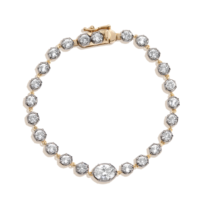 Aurate x Molly Dickson: Georgian Tennis Bracelet