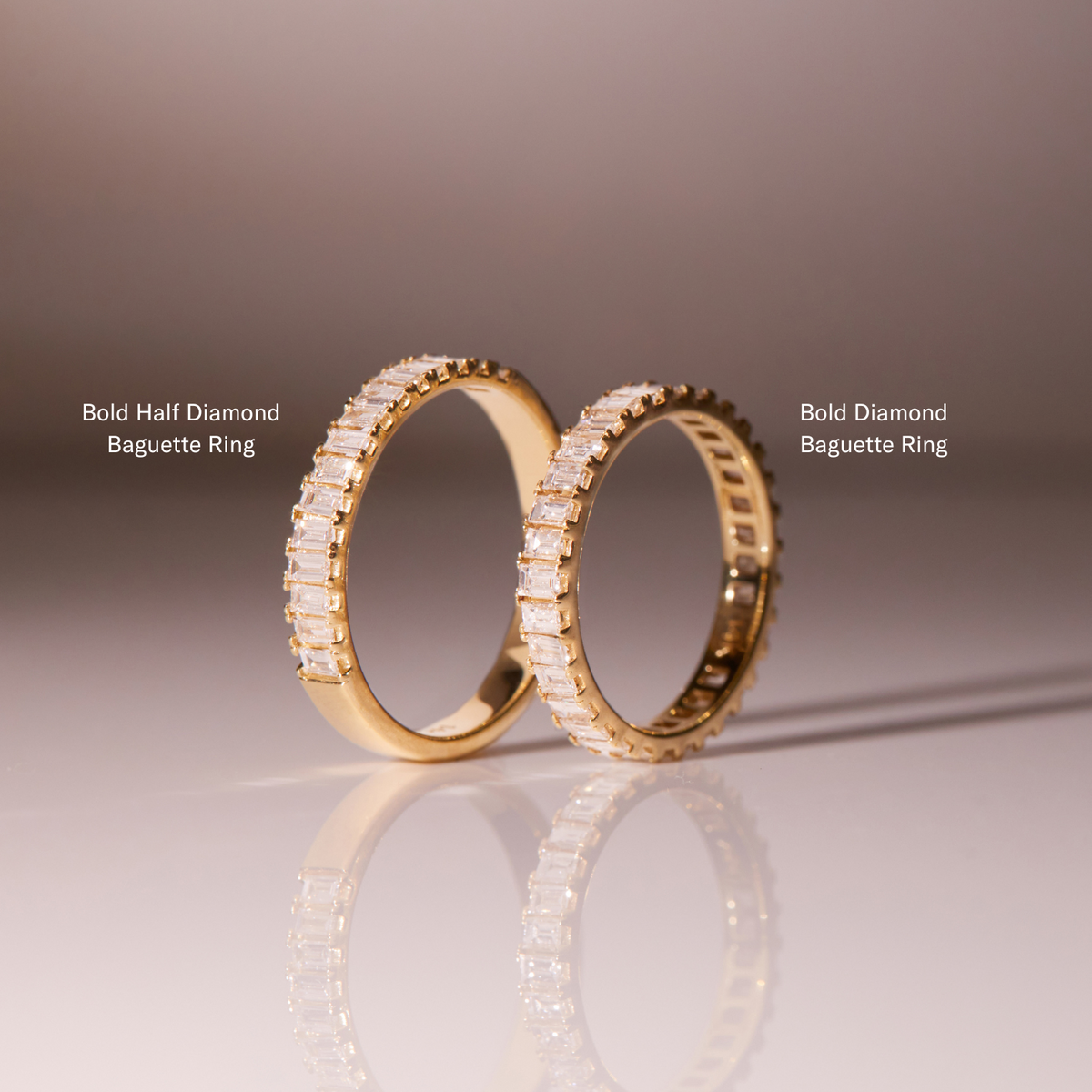 Bold Diamond Baguette Ring