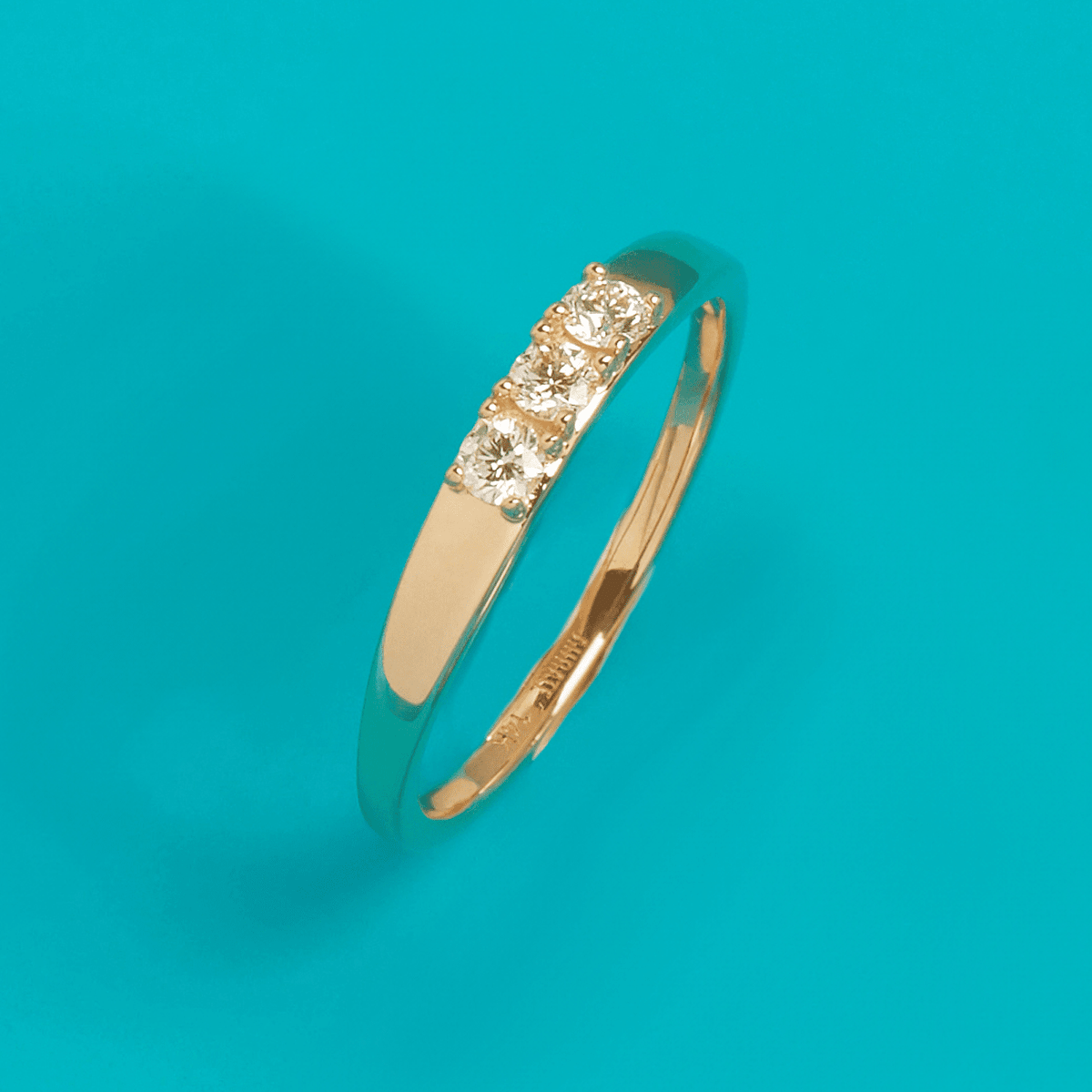 Bold Diamond Stacker Ring