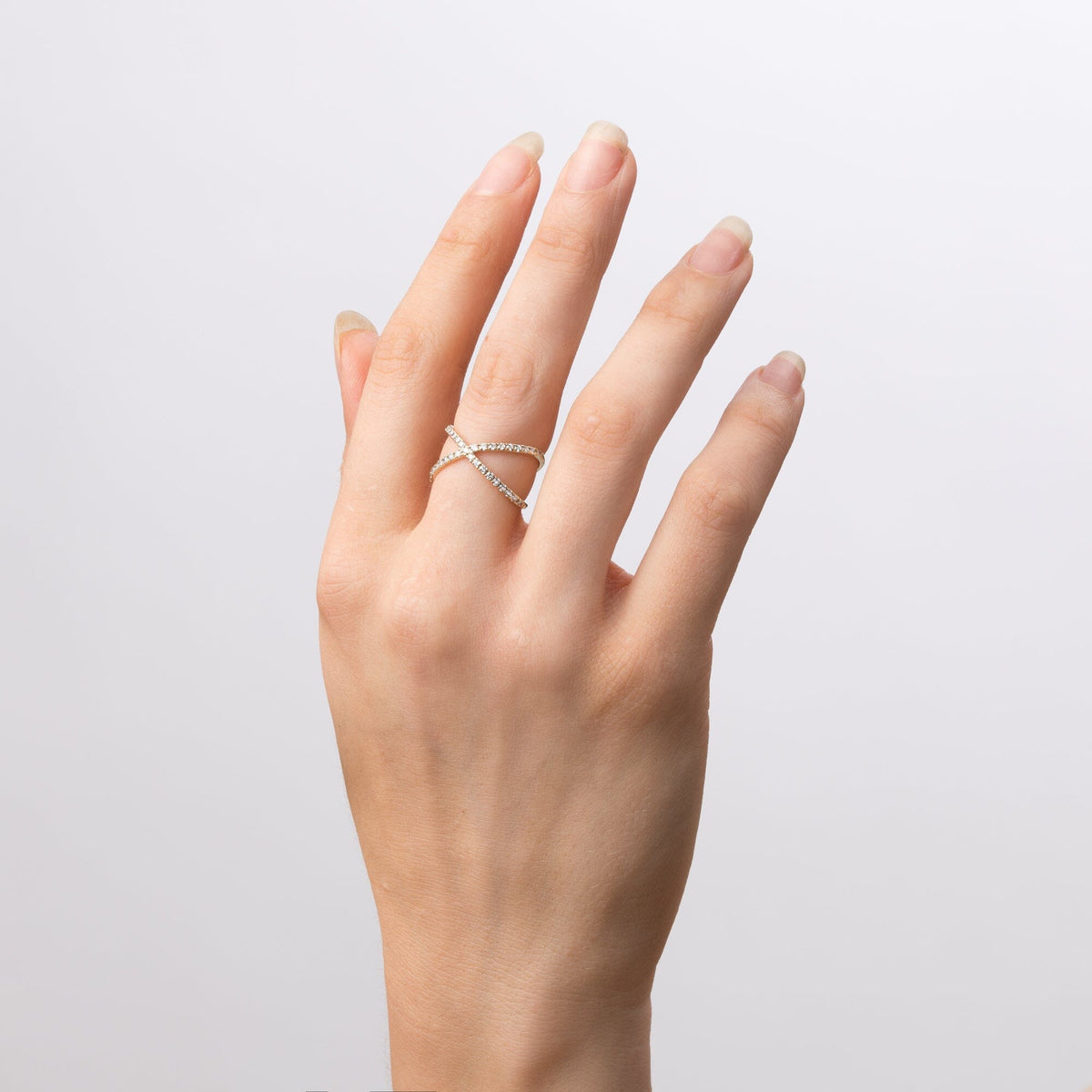 Diamond X Ring