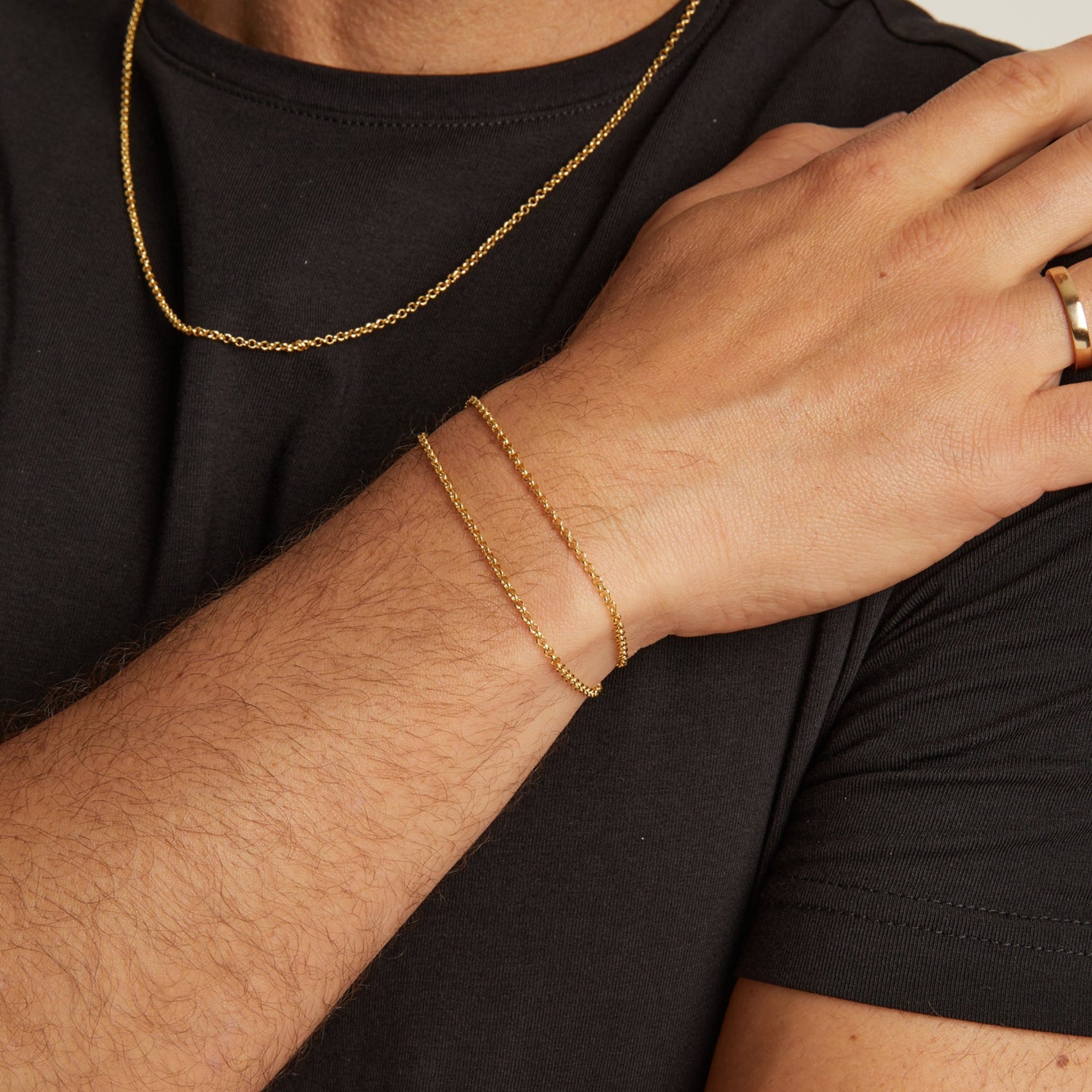 Small Rolo Chain Bracelet