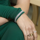 Diamond Illusion Tennis Bracelet