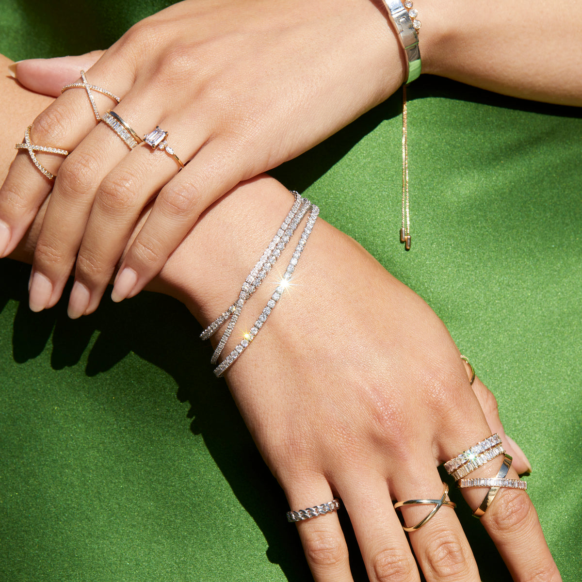 Classic Diamond Tennis Bracelet