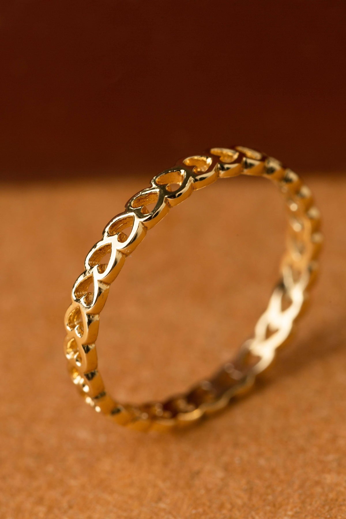 Infinity Heart Ring