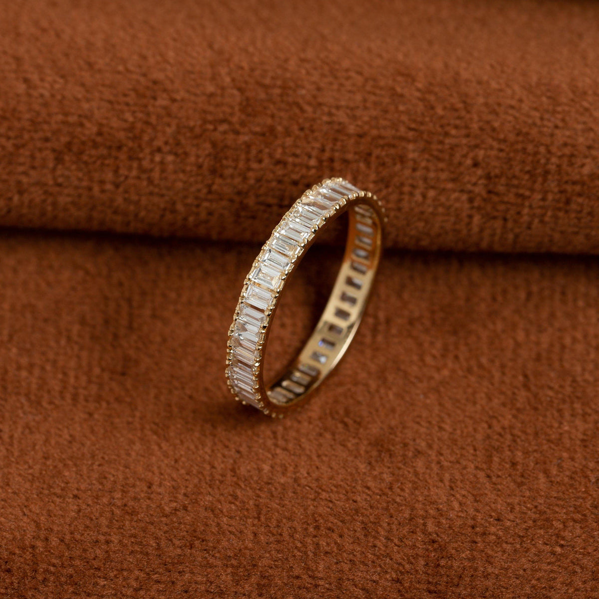 Bold Diamond Baguette Ring