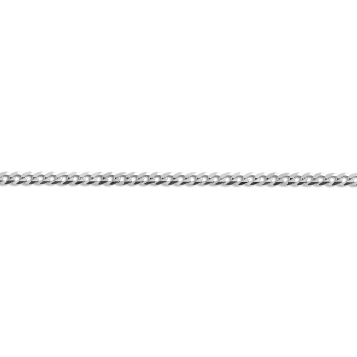 Large Gold Curb Chain Bracelet